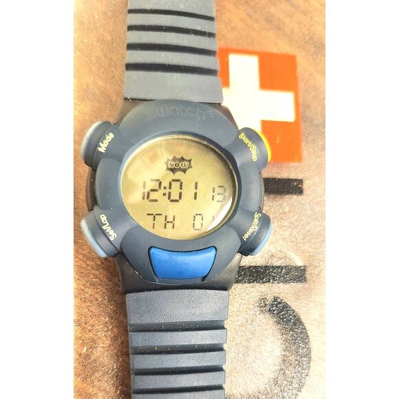 Swatch watch PROVIDER STATIC SQN100  1999 .Beat - Picture 1 of 10
